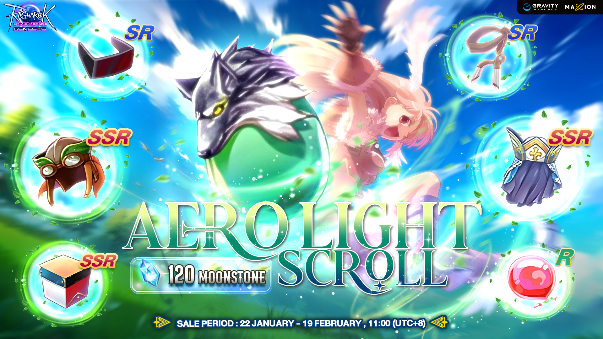 Ragnarok Landverse Genesis : Aero Light Scroll
