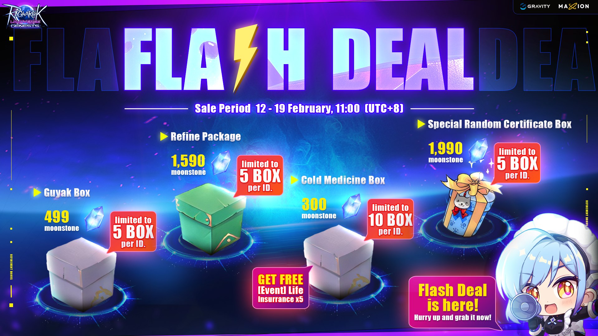 Ragnarok Landverse Genesis : Flash Deal 39