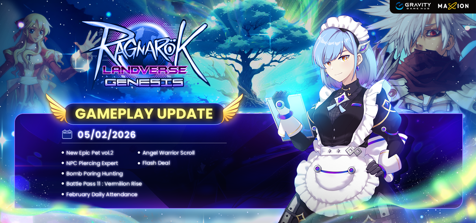 Ragnarok Landverse Genesis : Gameplay Update 05 February 2026
