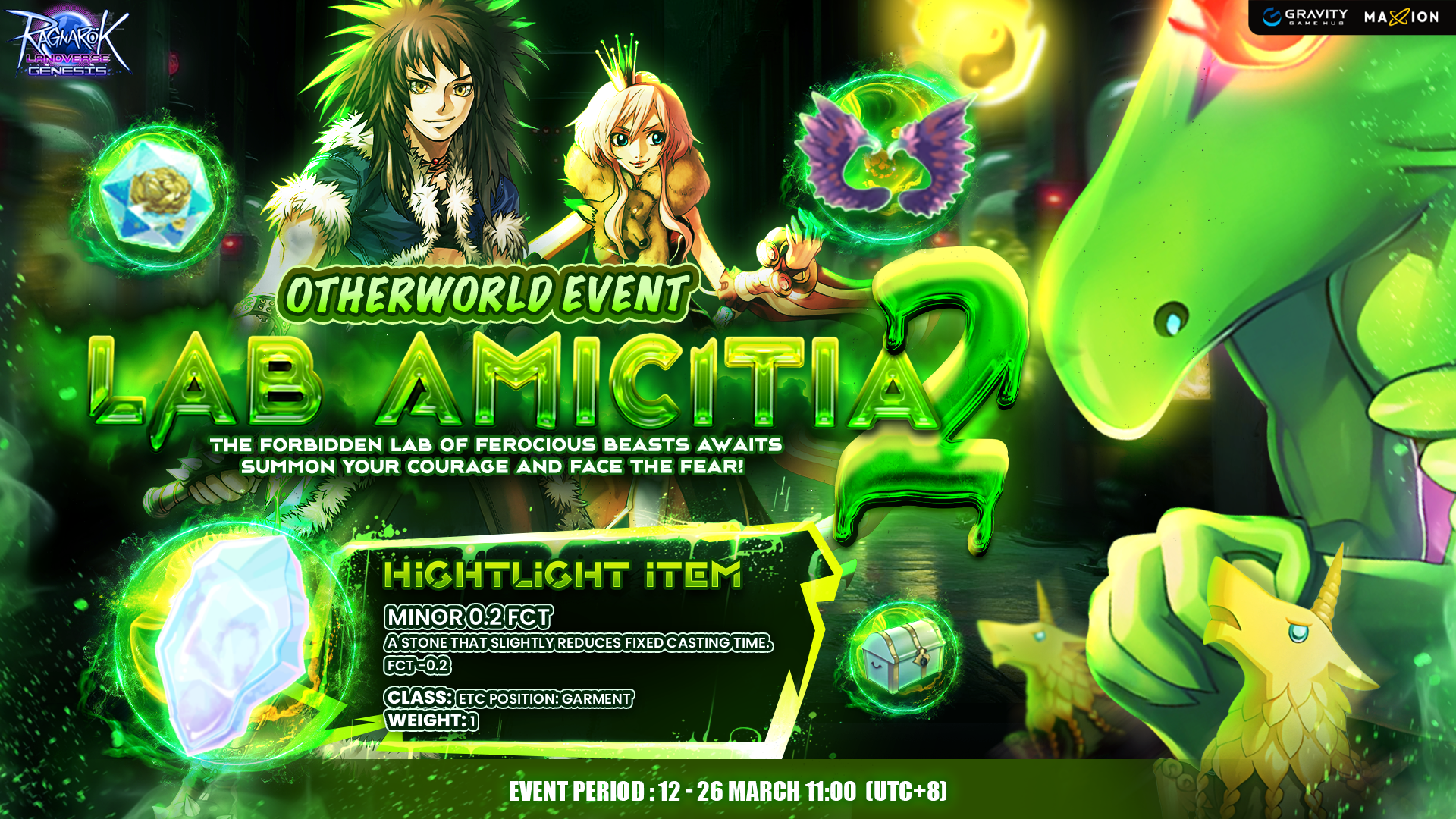 Ragnarok Landverse Genesis : Lab Amicitia 2