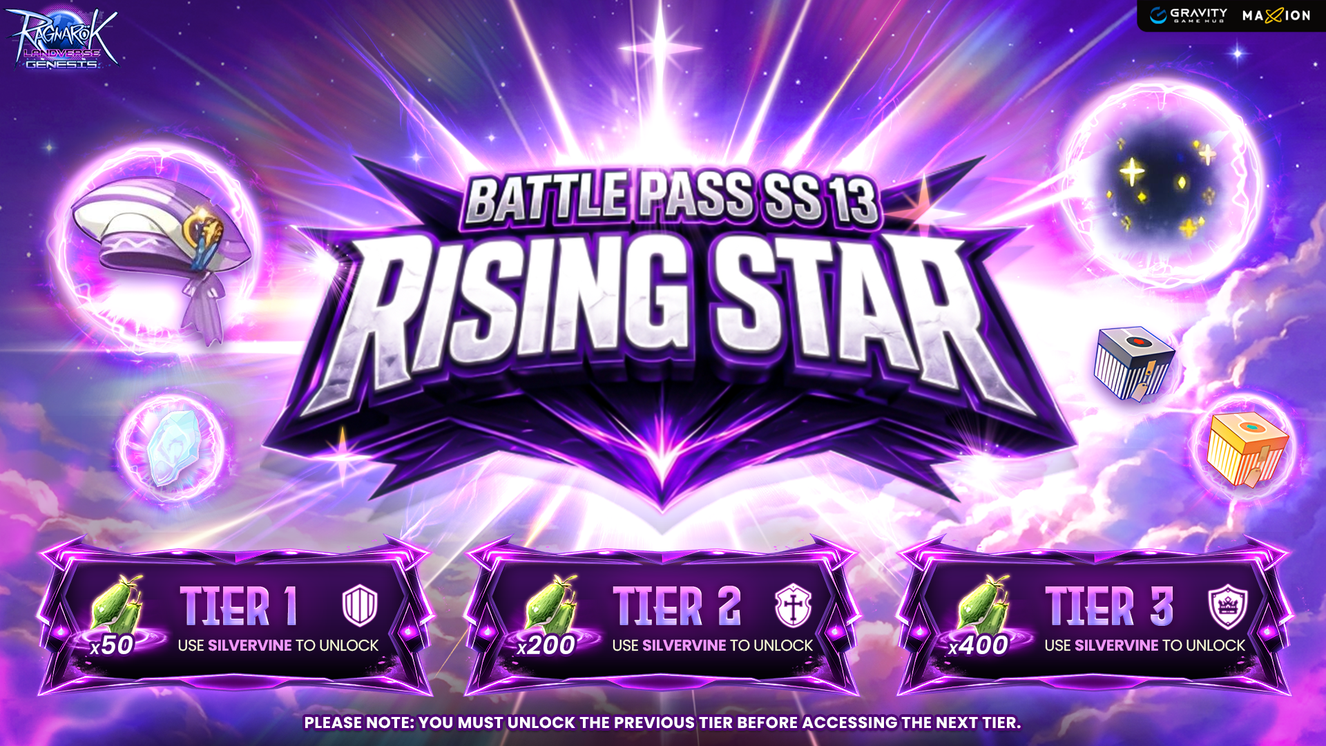 Ragnarok Landverse Genesis : Battle Pass 13 : Rising Star