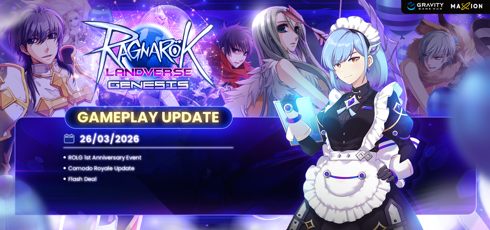 Ragnarok Landverse Genesis : Gameplay Update 26 March 2026