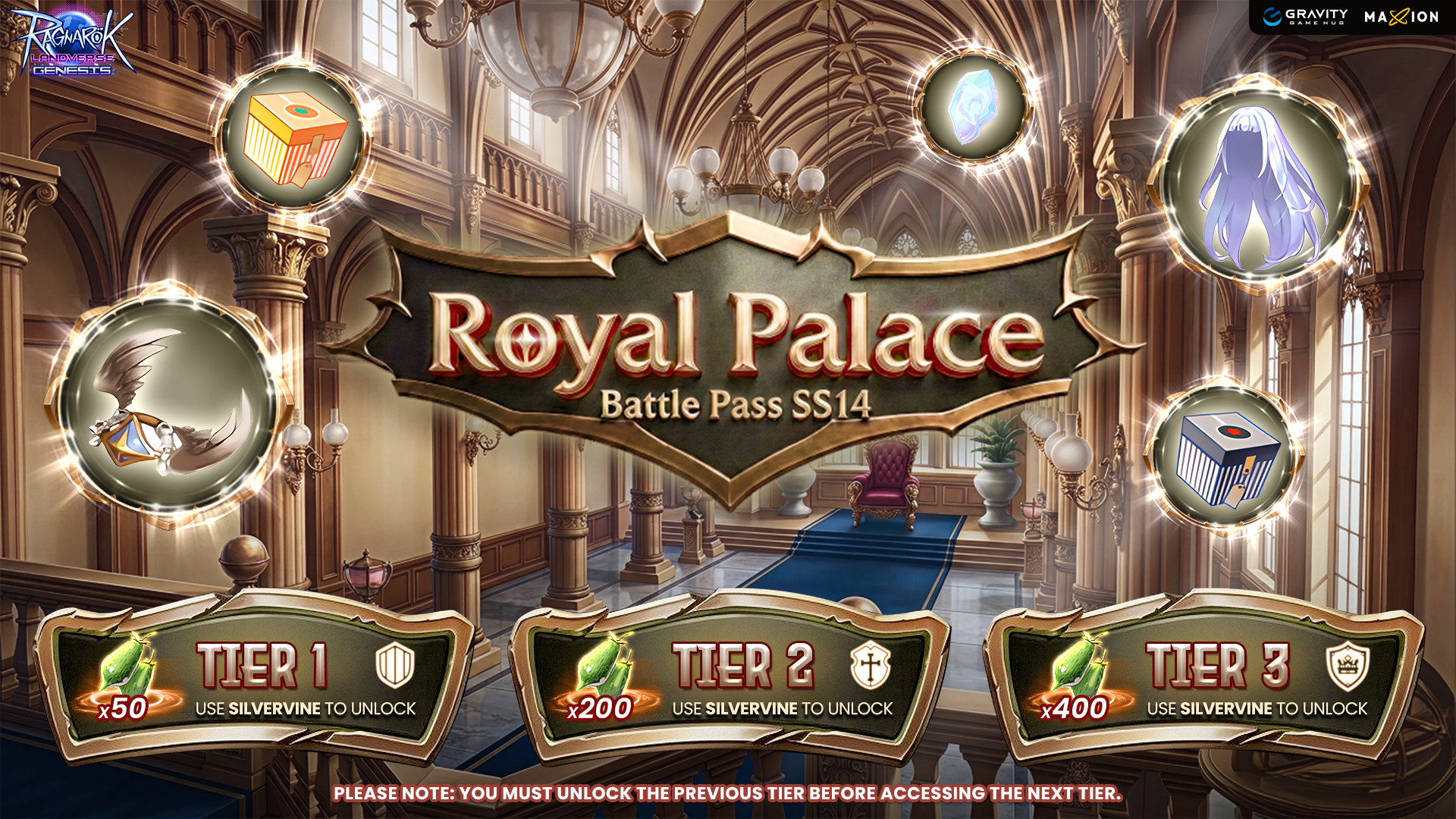 Ragnarok Landverse Genesis : Battle Pass 14 Royal Palace