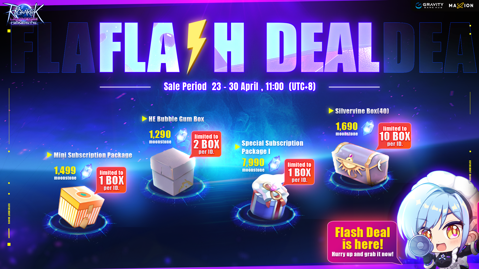 Ragnarok Landverse Genesis : Flash Deal 44