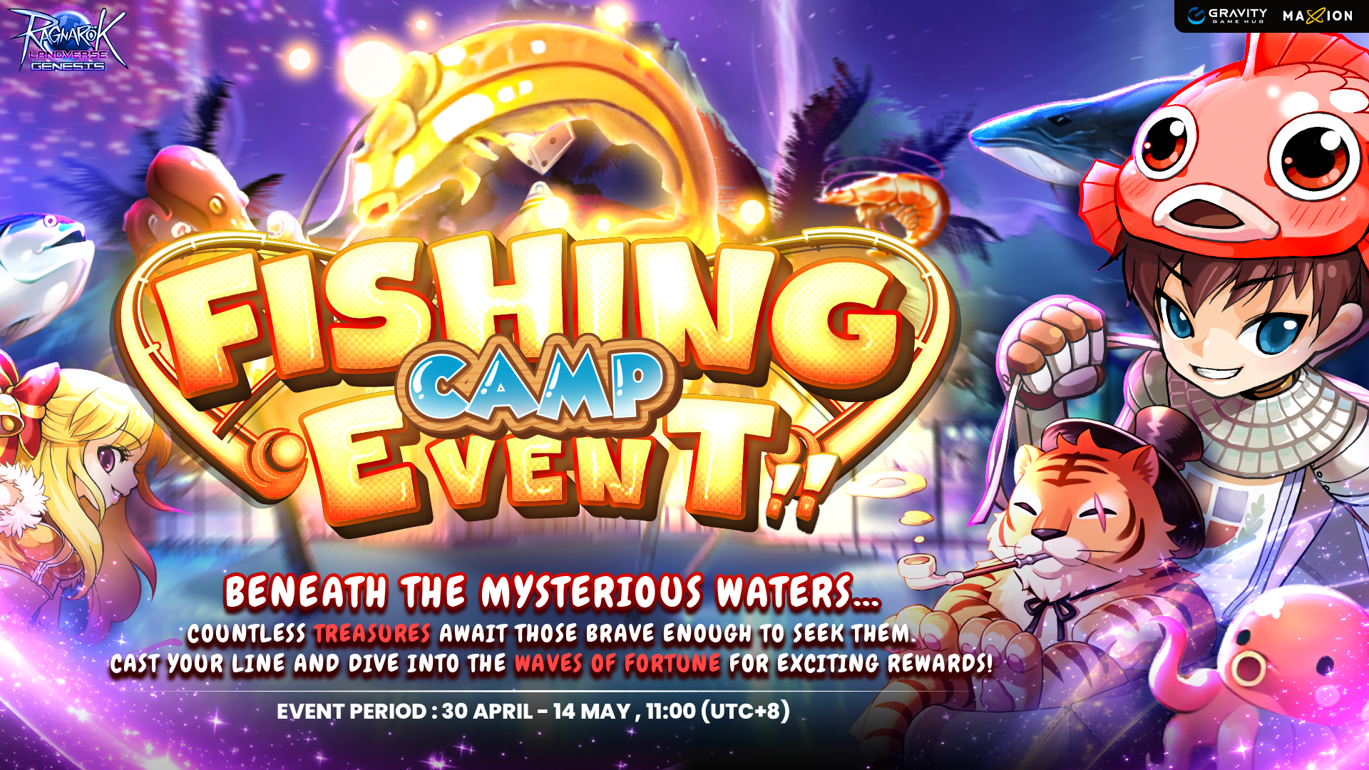Ragnarok Landverse Genesis : Fishing Camp Event