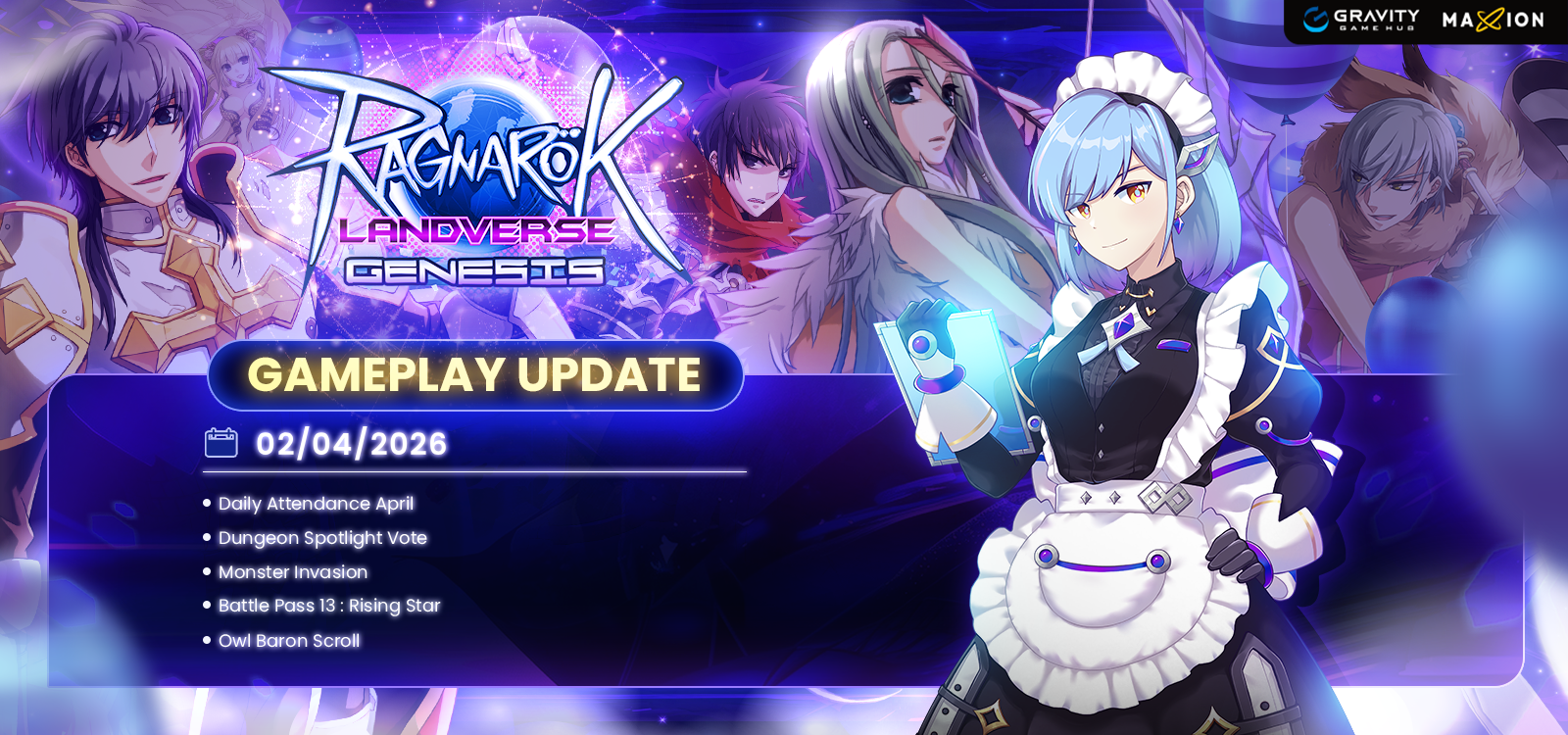 Ragnarok Landverse Genesis : Gameplay Update 2 April 2026
