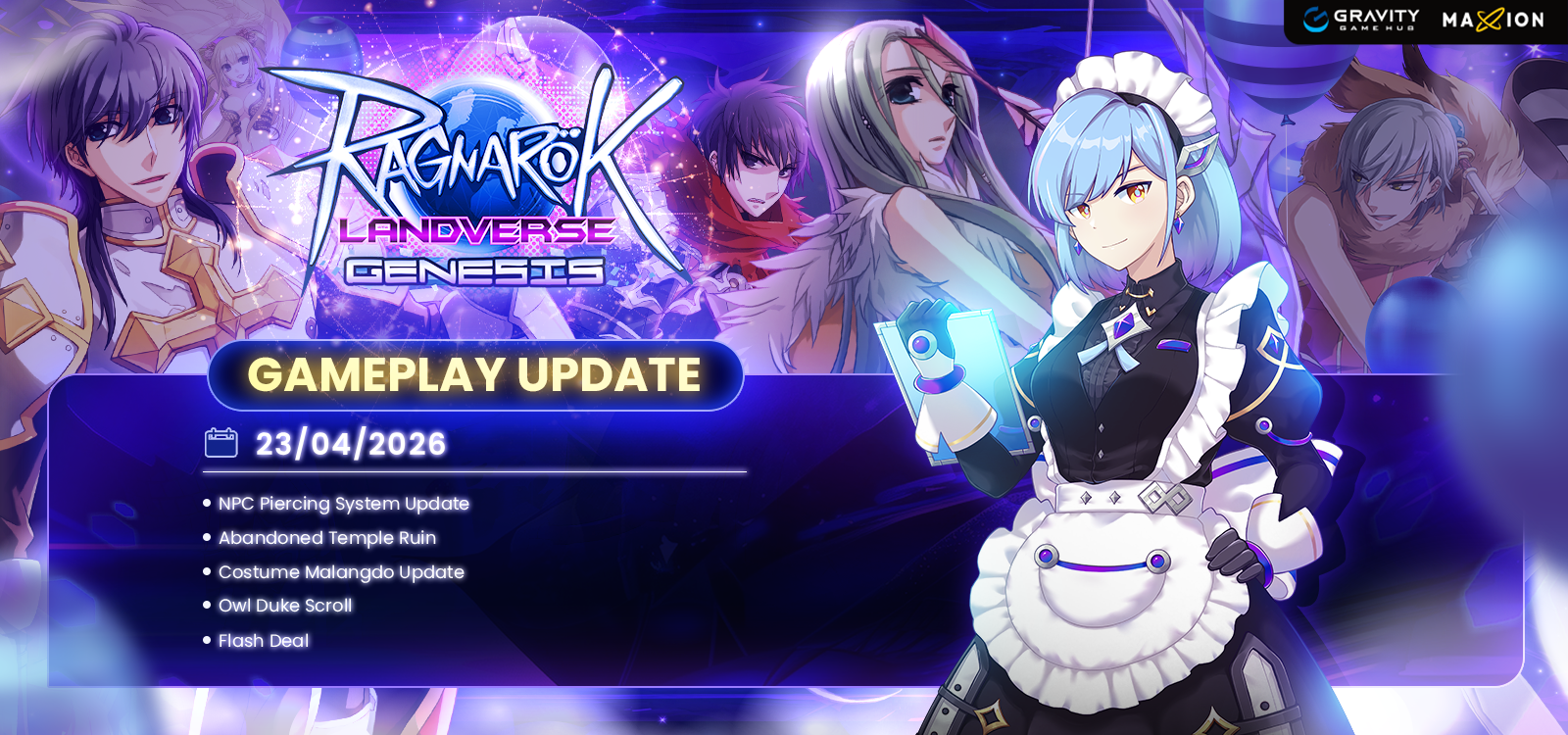Ragnarok Landverse Genesis : Gameplay Update 23 April 2026
