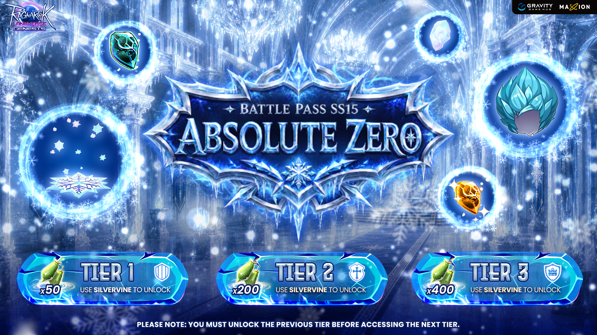 Ragnarok Landverse Genesis : Battle Pass 15 Absolute Zero